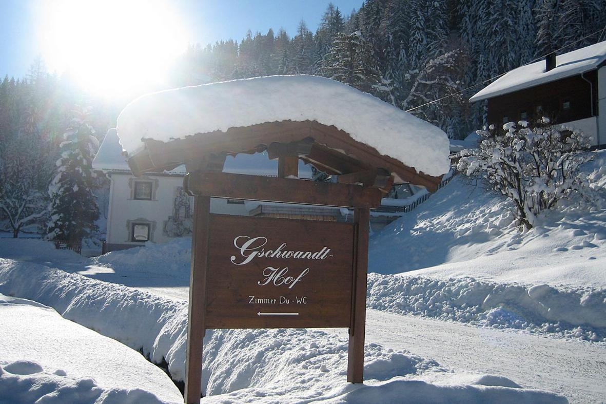 Apart Gschwandthof Sankt Leonhard im Pitztal Ngoại thất bức ảnh